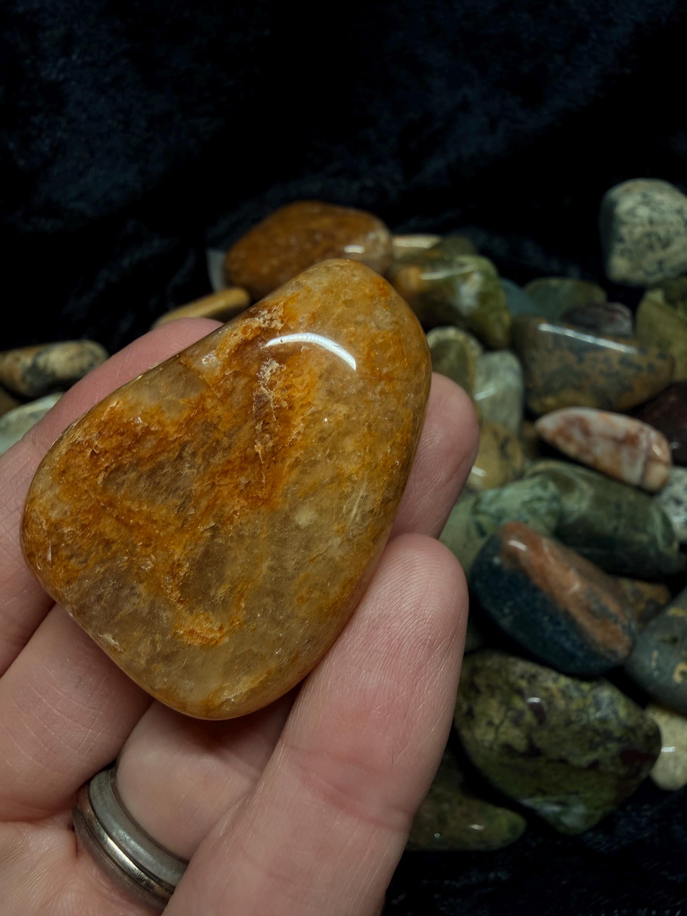 Tumbled Virginia rocks