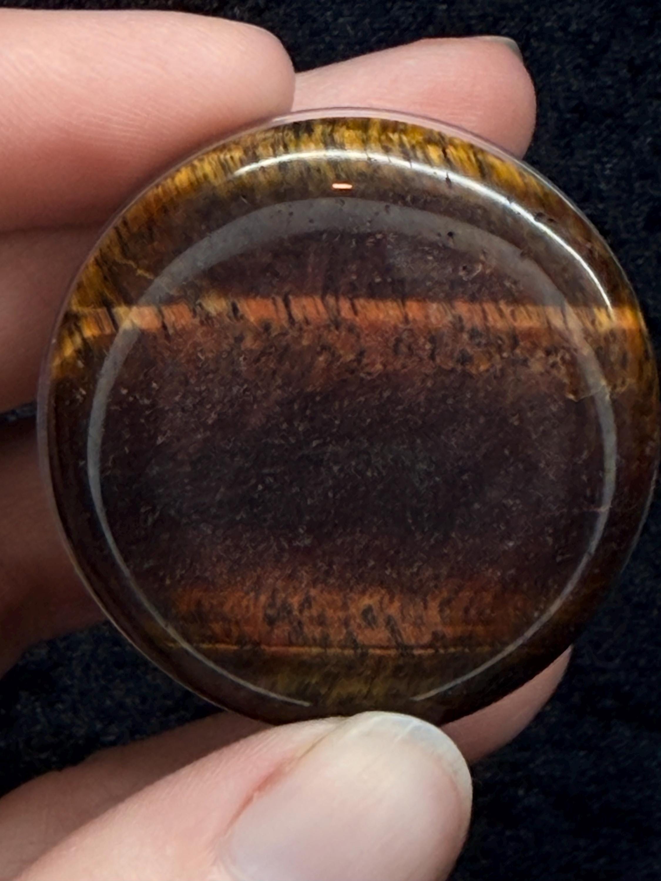 Tigers Eye pop socket