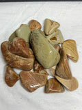 Tumbled Desert Jasper: Polished Owyhee Jasper