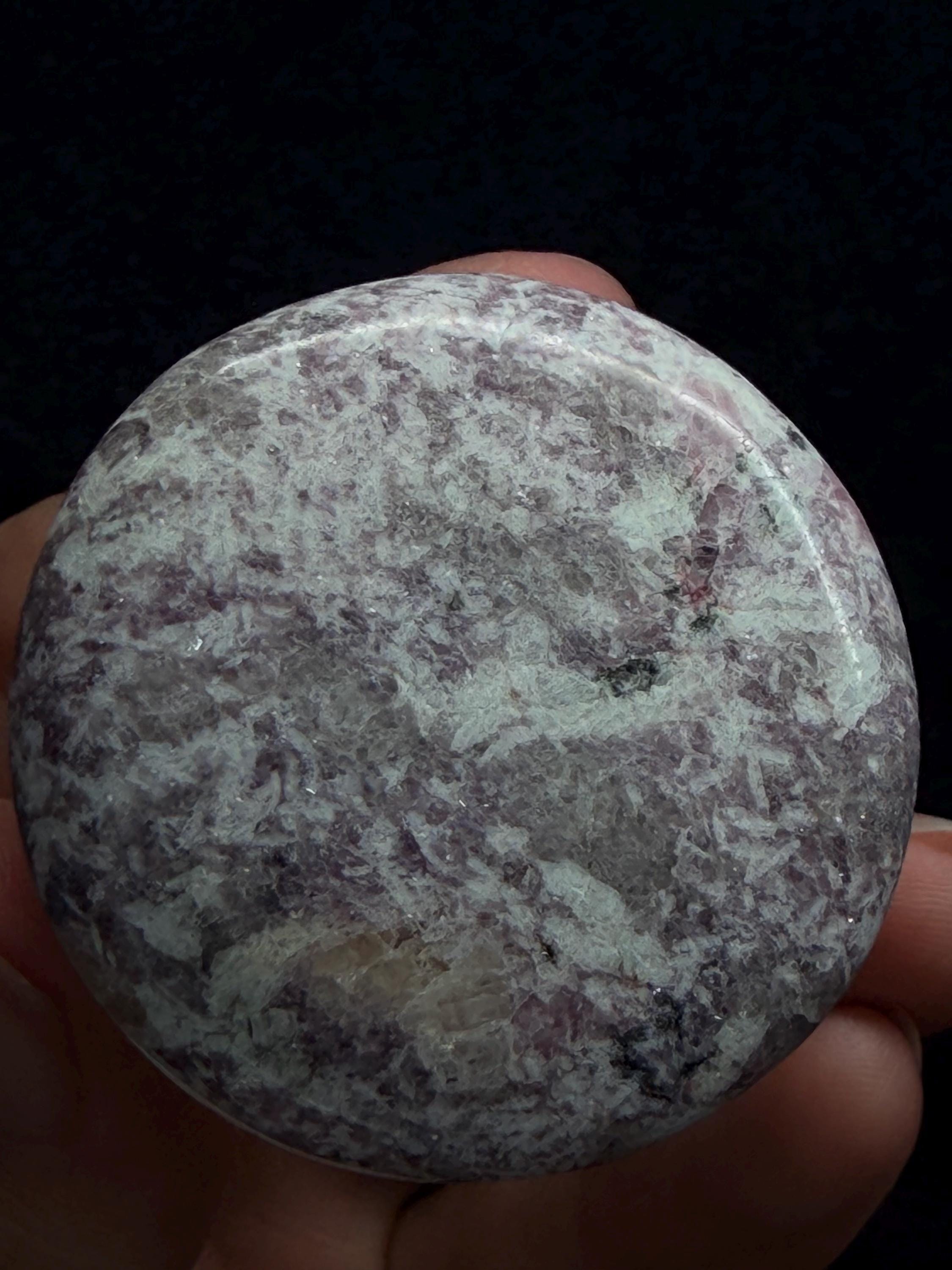 Lepidolite & Pink Tourmaline pop socket