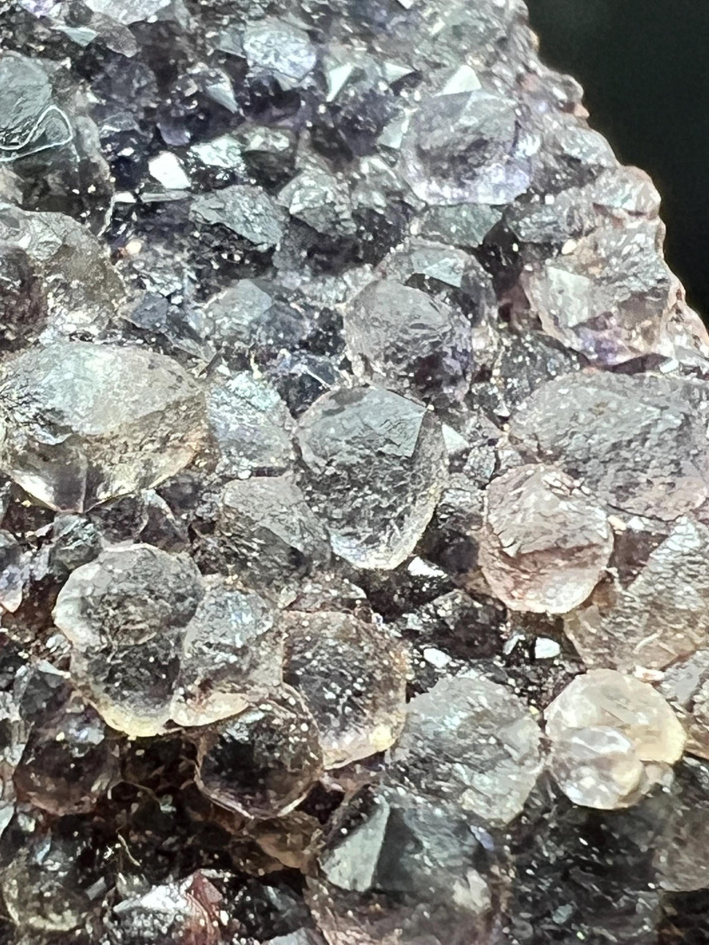 Purple and Yellow Fluorite with Kutnohorite