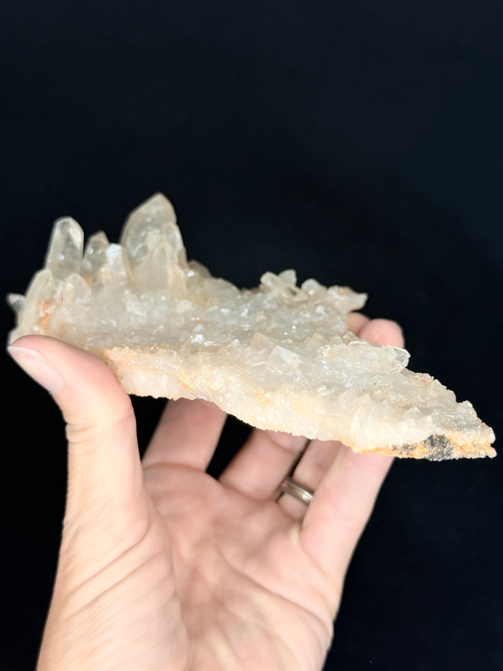 Double sided quartz plate