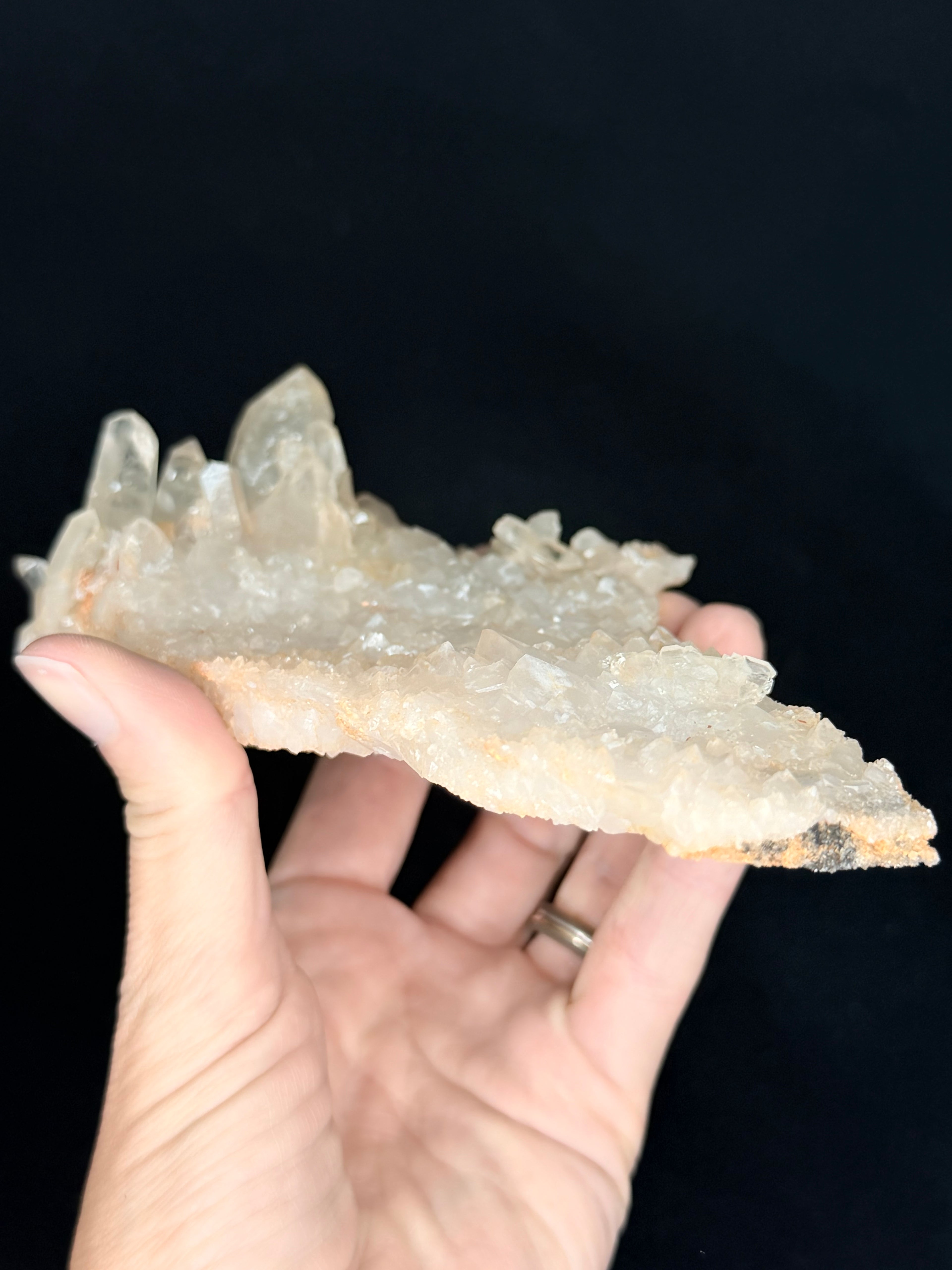 Double sided quartz plate