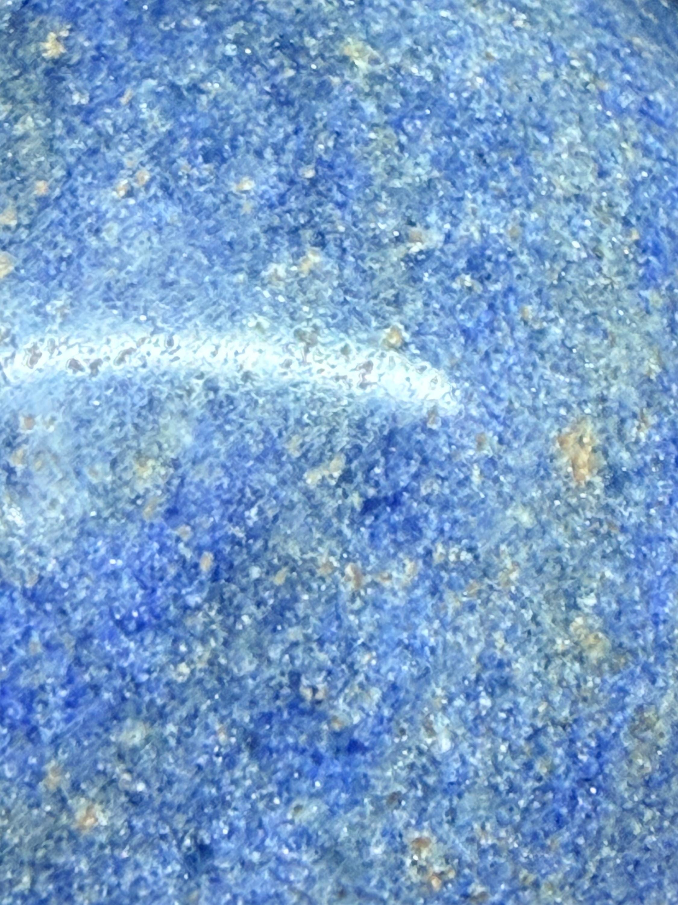 Polished Natural Dumortierite Sphere