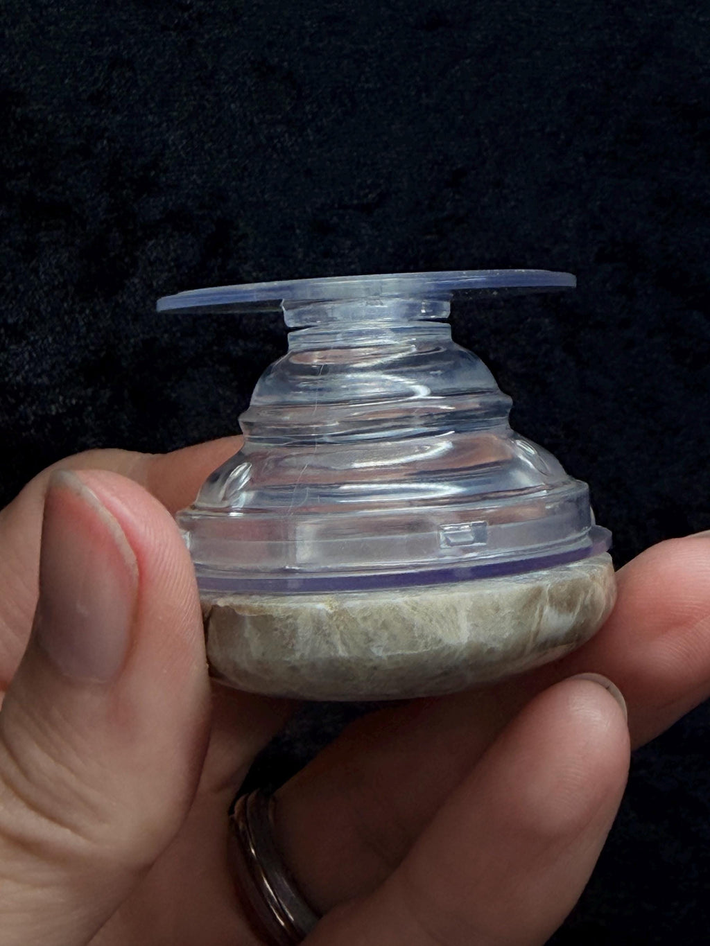 Petoskey stone pop socket