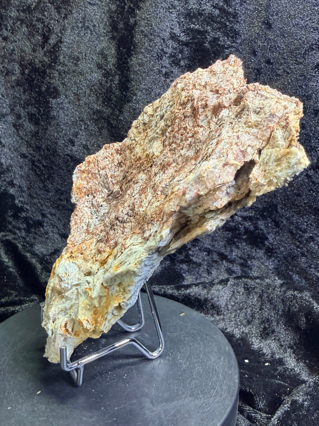 Blue Kyanite with Iridescent Hematite — Willis Mountain, Virginia, 5.75″