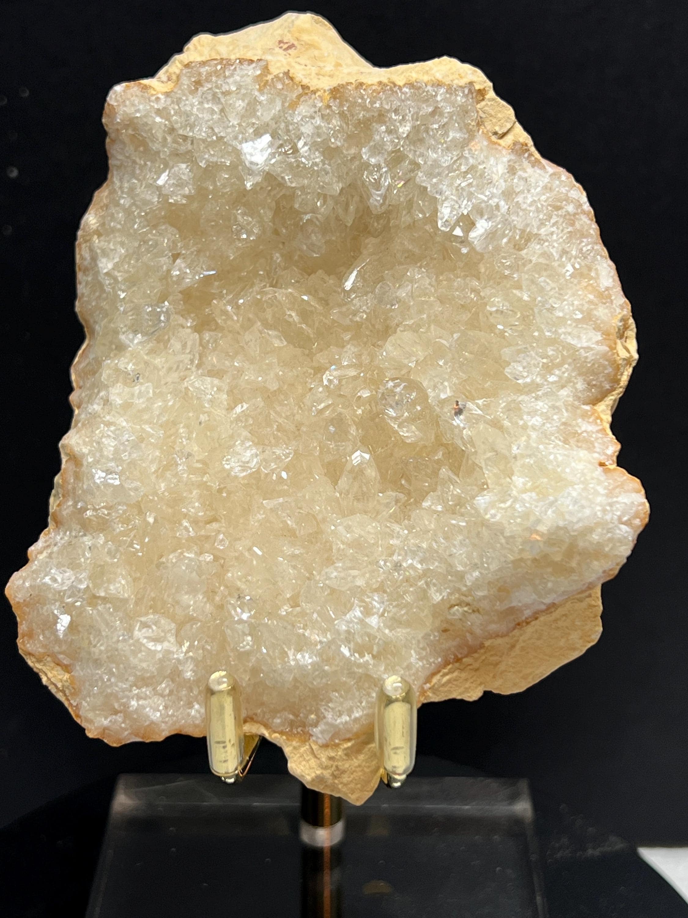Clear Dogtooth Calcite Crystals