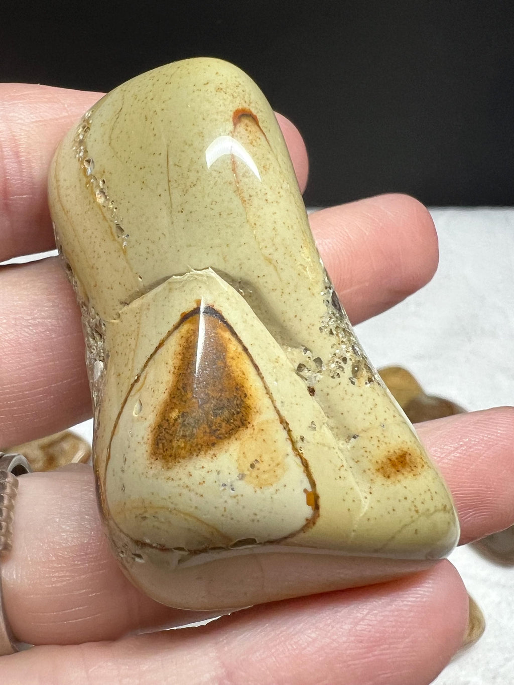 Tumbled Desert Jasper: Polished Owyhee Jasper