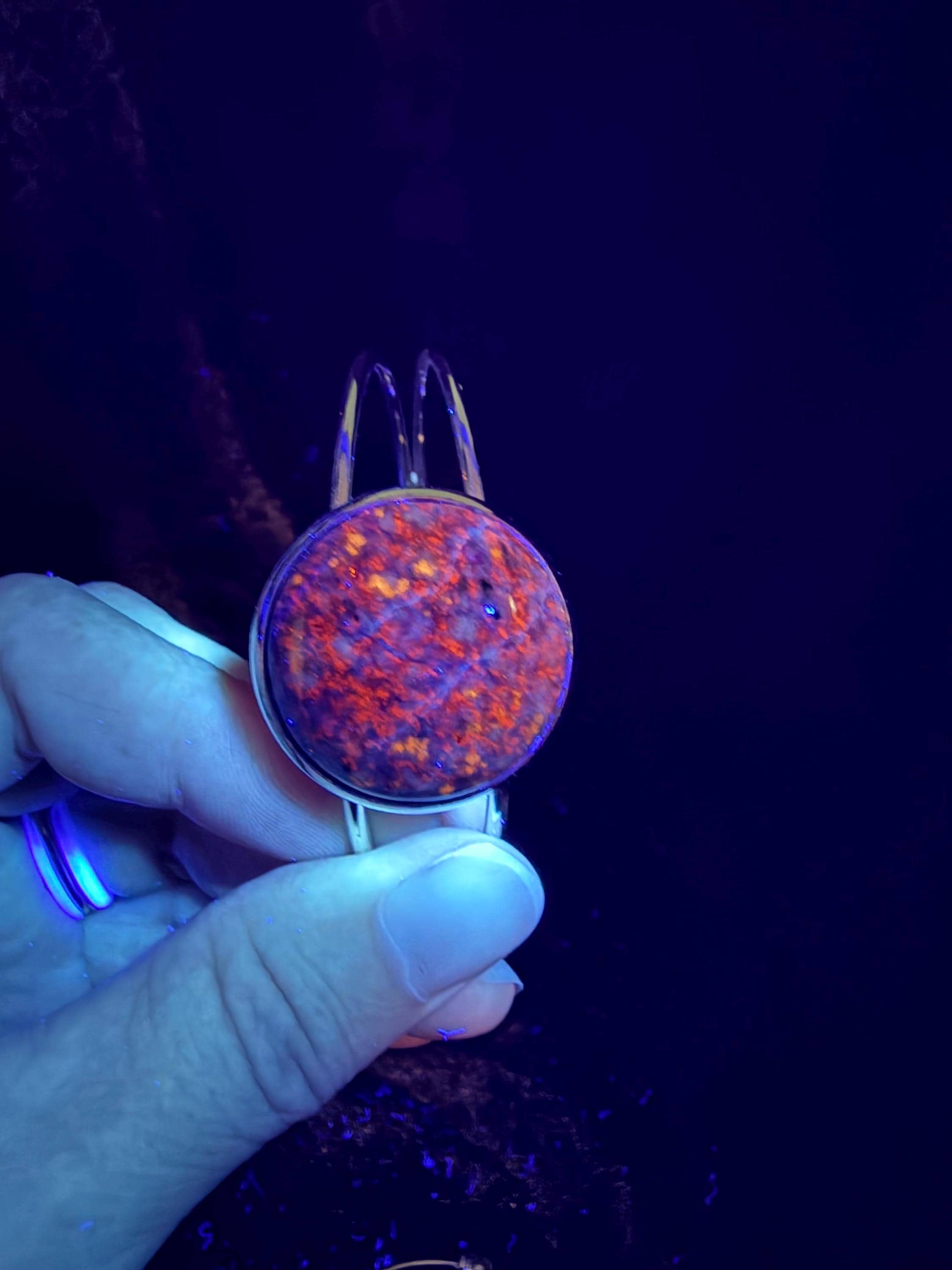Sodalite Bracelet, UV reactive