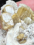 Vesuvianite Mineral Specimen, Yellow Idocrase Crystal