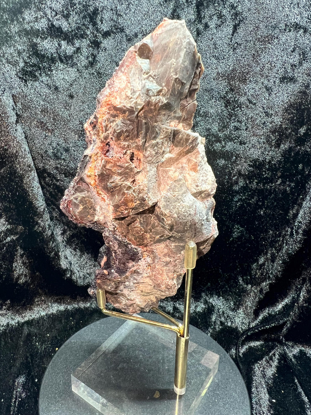 Purple and Yellow Fluorite with Kutnohorite