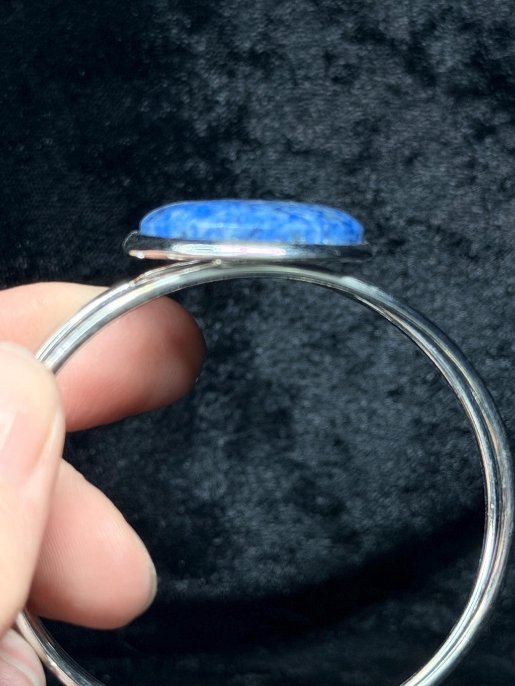 Sodalite Bracelet, UV reactive