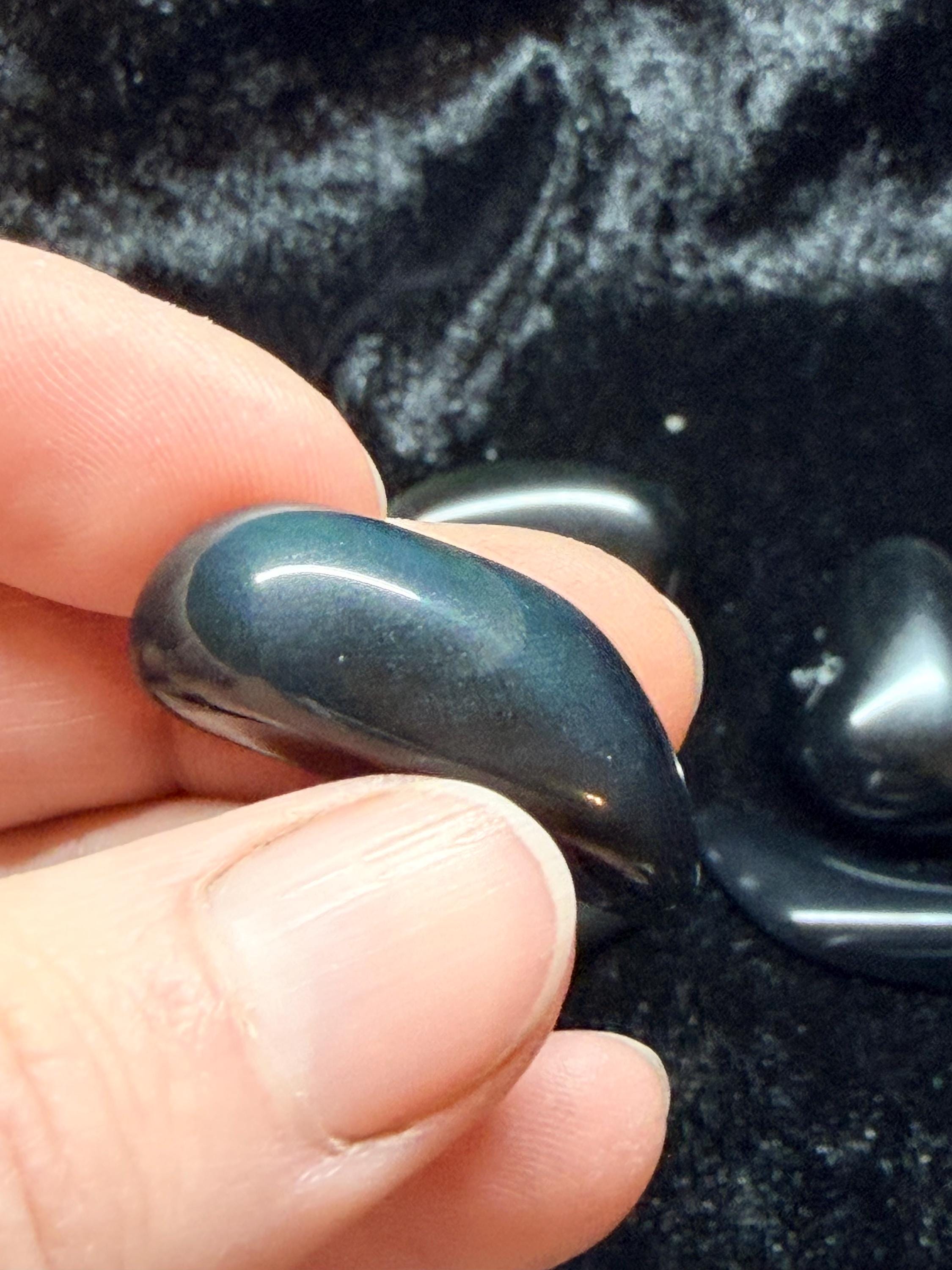 Tumbled Rainbow Obsidian - Polished Volcanic Gemstone