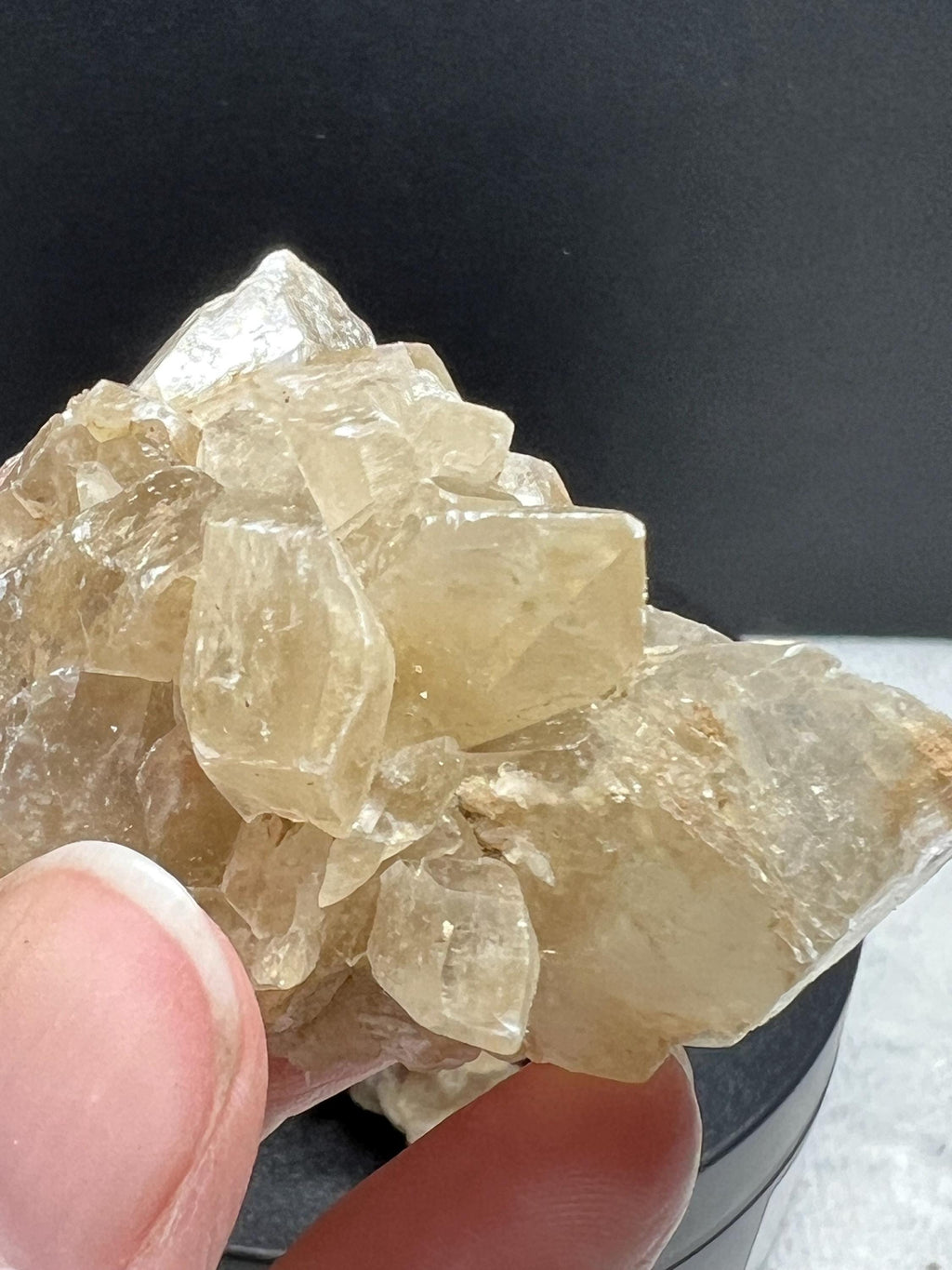 Calcite crystal clusters
