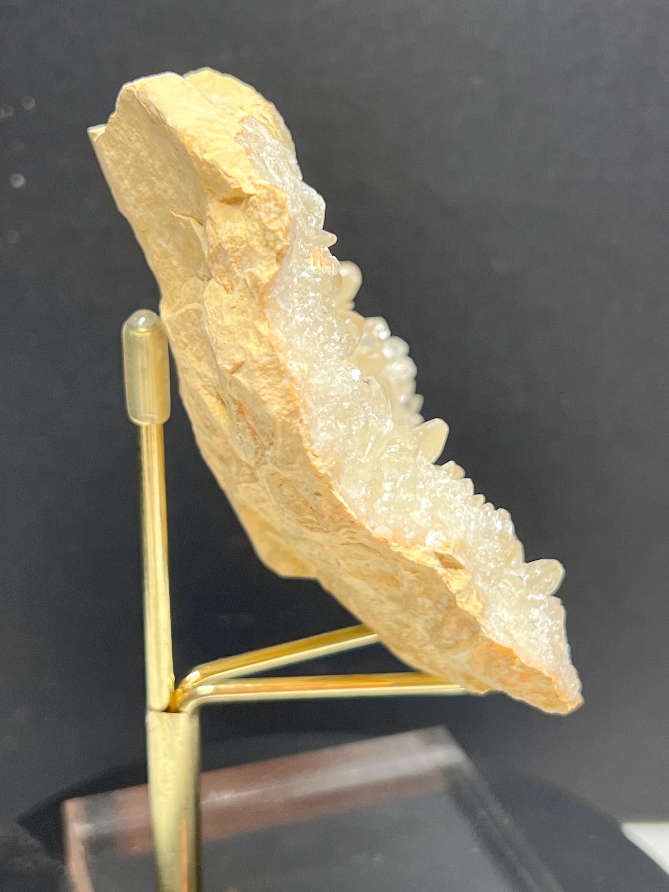 Clear Dogtooth Calcite Crystals