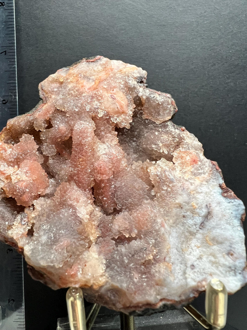 Pink Amethyst geode