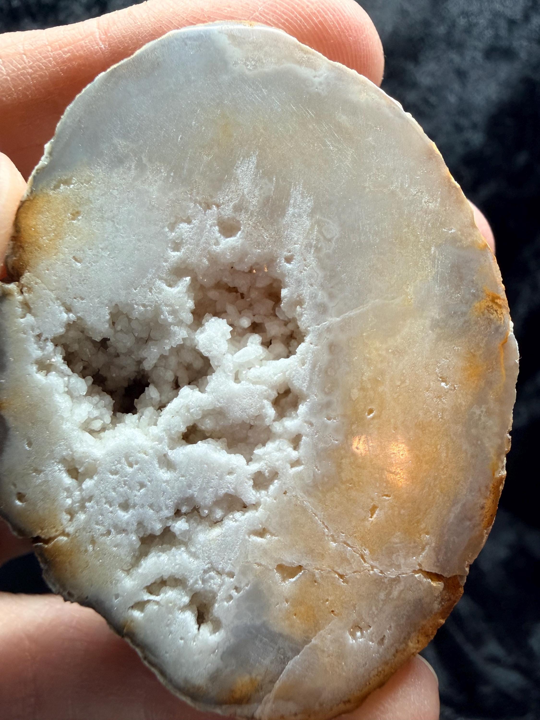 Polished Kentucky Agate Geode