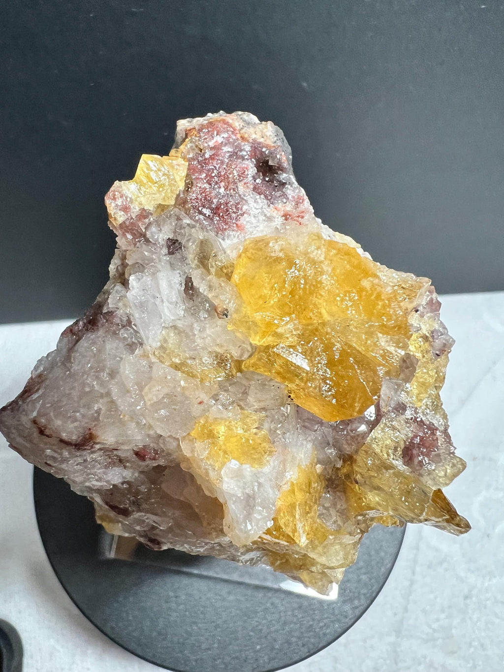 Yellow Cubic Fluorite
