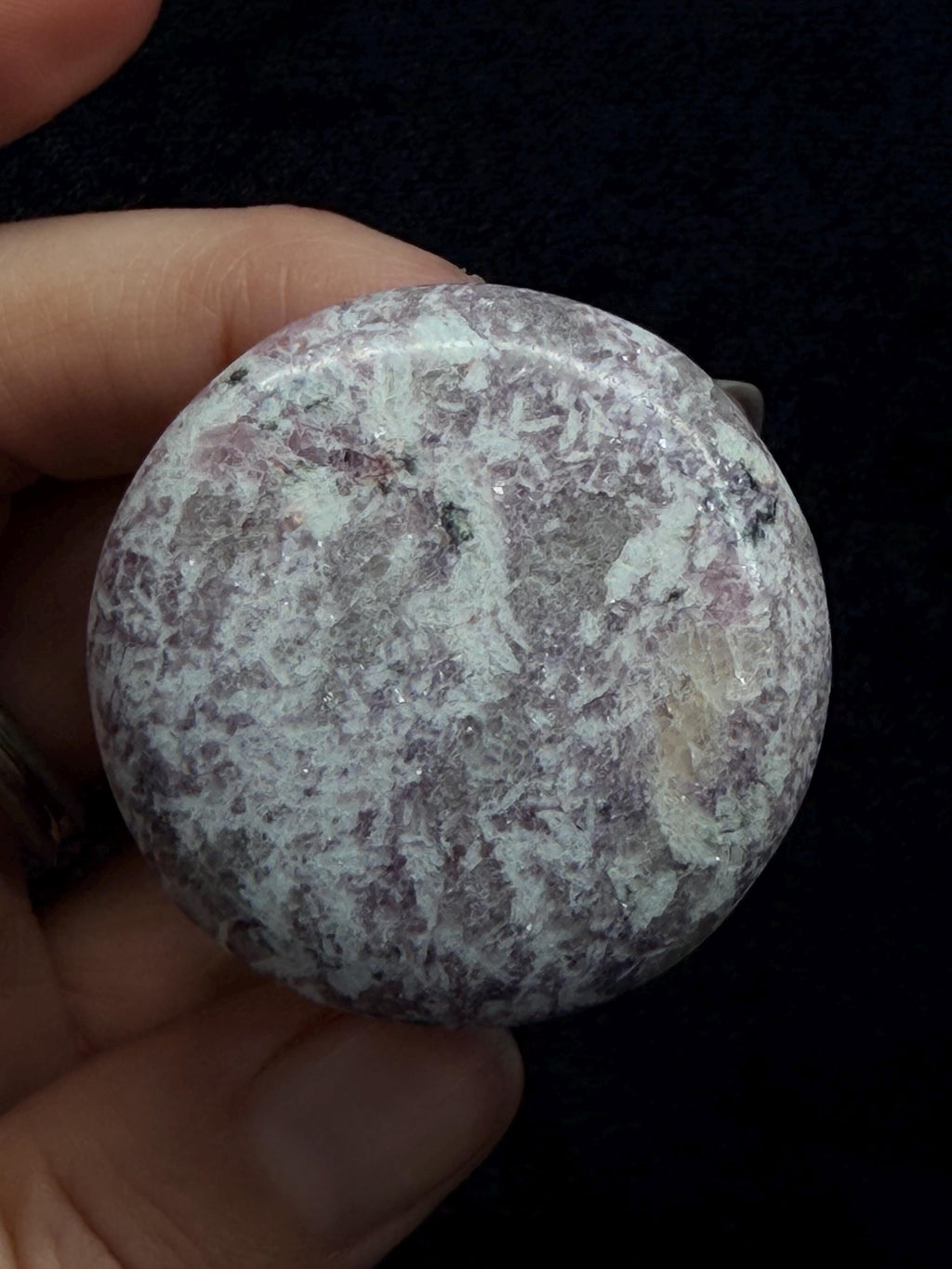Lepidolite & Pink Tourmaline pop socket