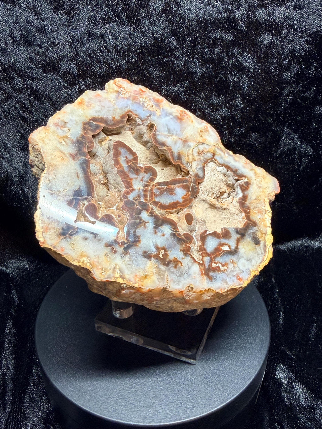 Polished Kentucky agate