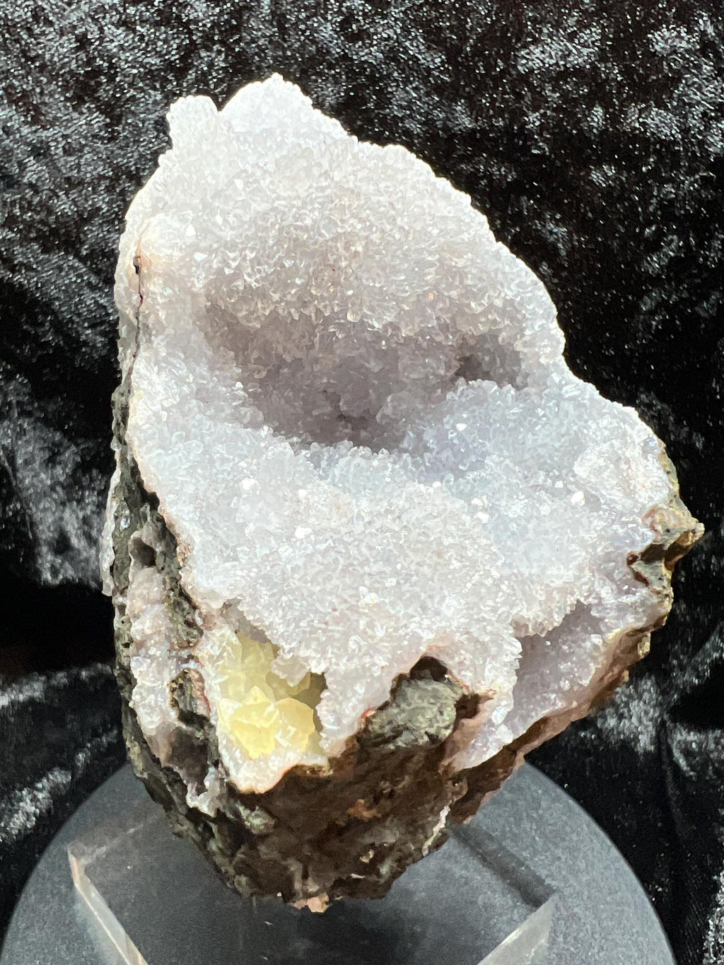 Light purple Berber Amethyst from Morocco.