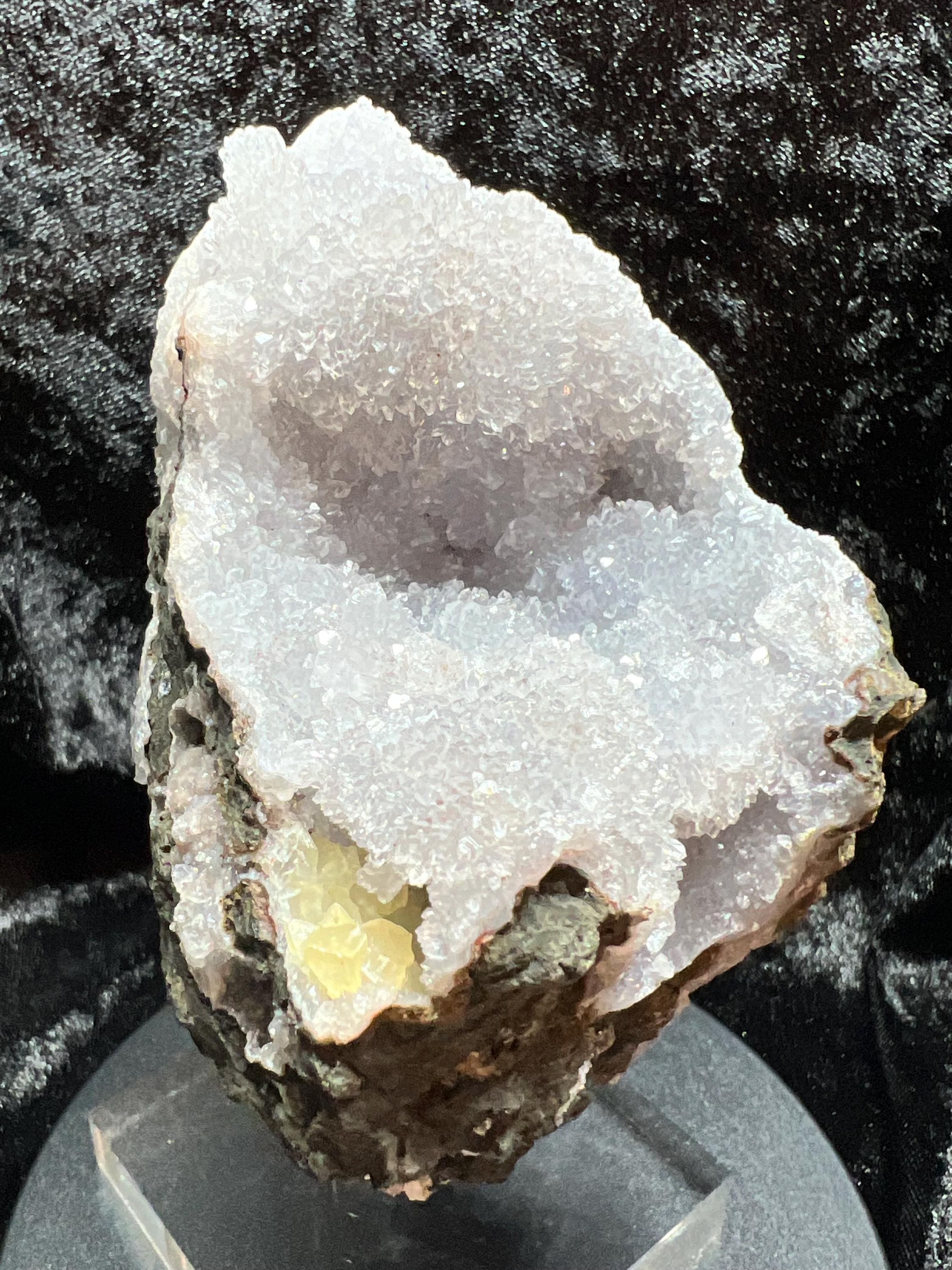 Light purple Berber Amethyst from Morocco.
