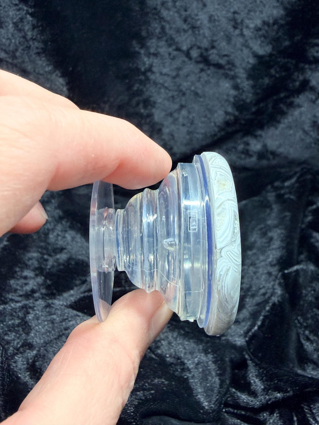 Mexican Lattice Agate phone grip