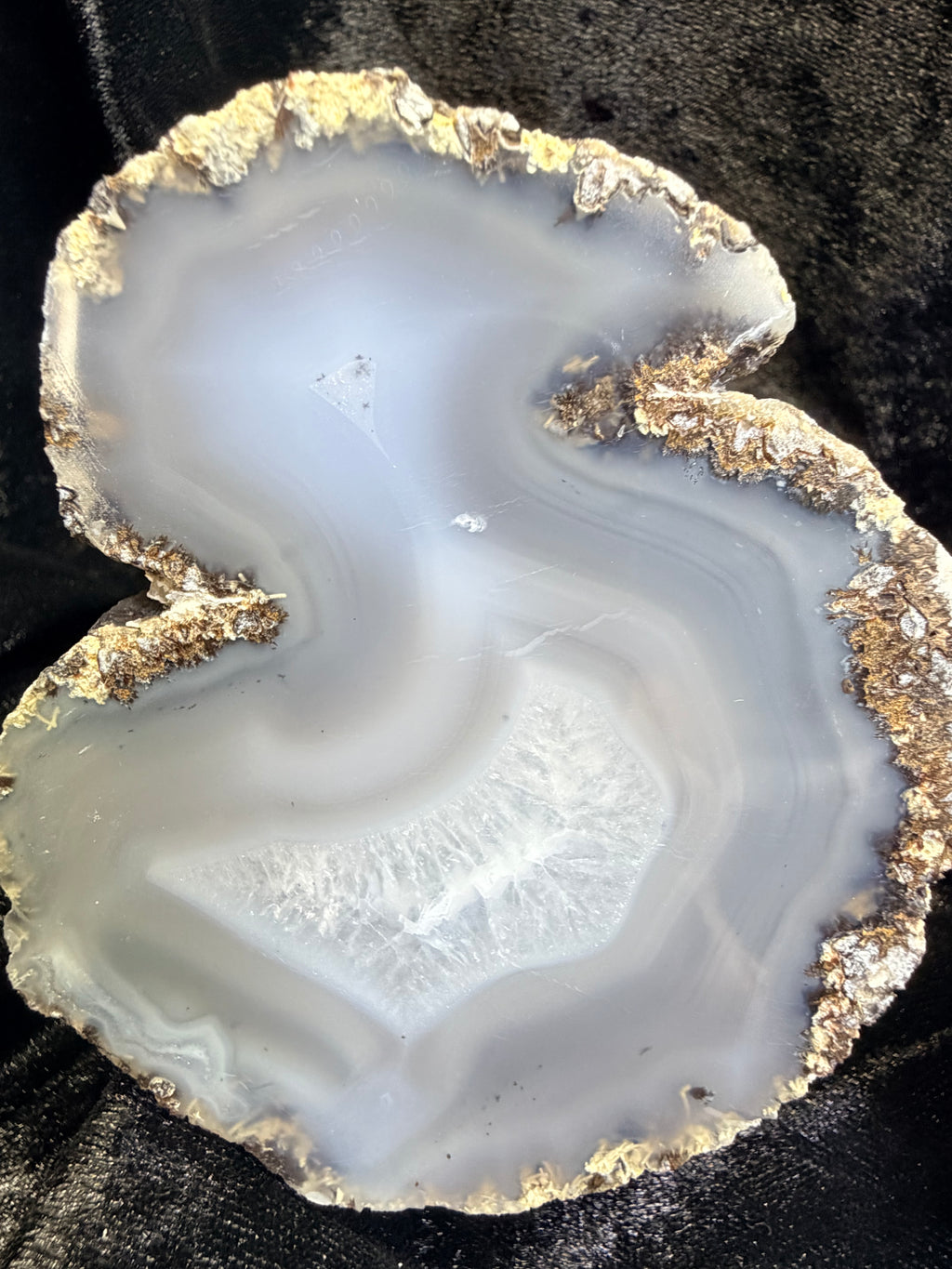 Mexican Coconut Geode Pair — Las Choyas Agate & Quartz, 4″
