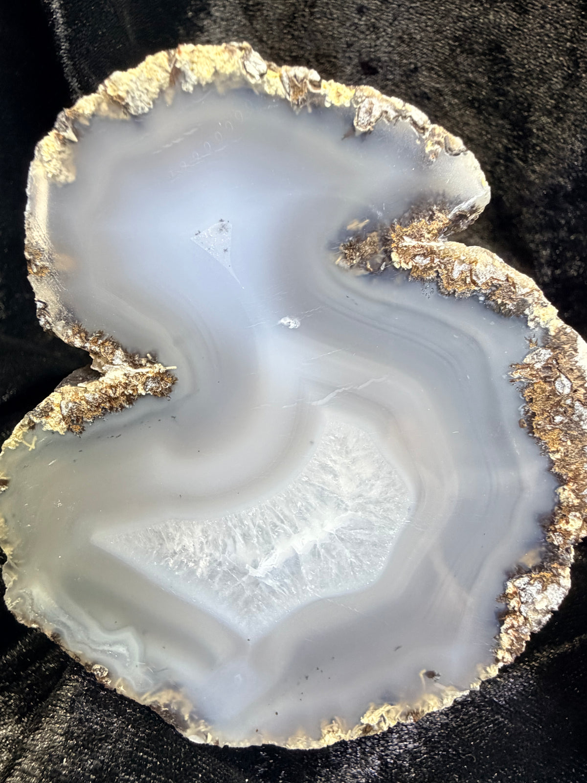 Mexican Coconut Geode Pair — Las Choyas Agate & Quartz, 4″