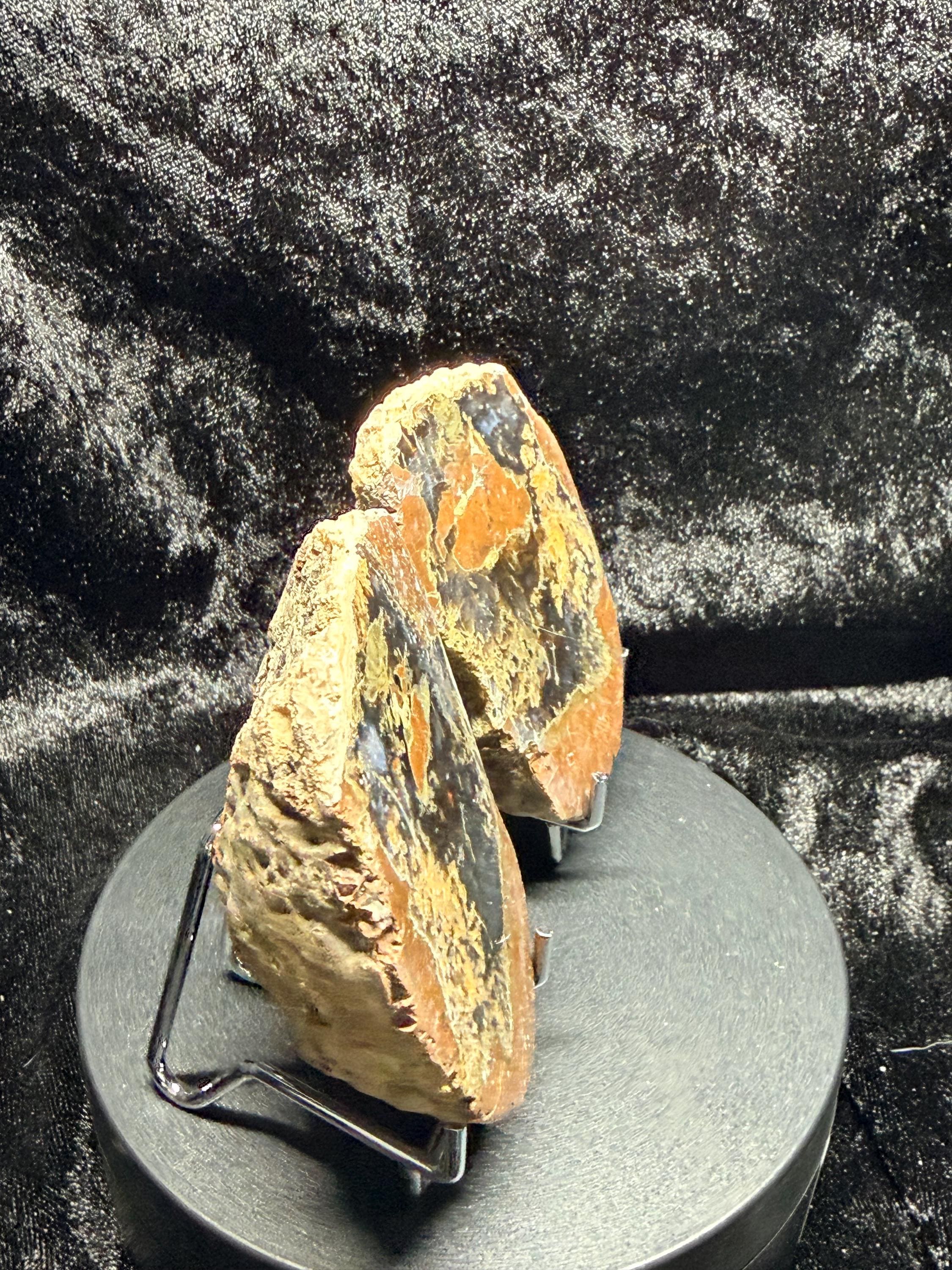Polished Thunder egg matched pair
