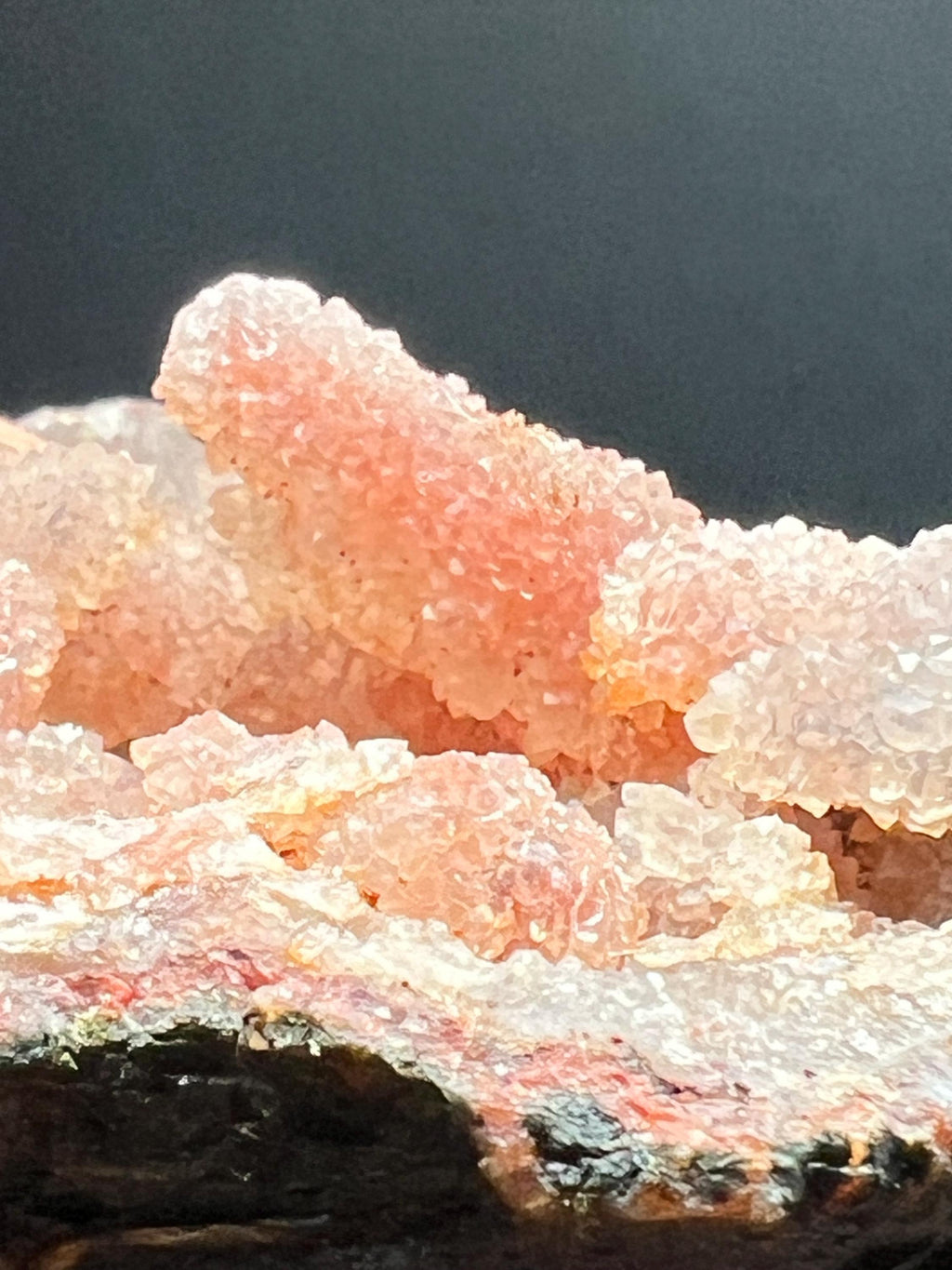 Pink Amethyst geode