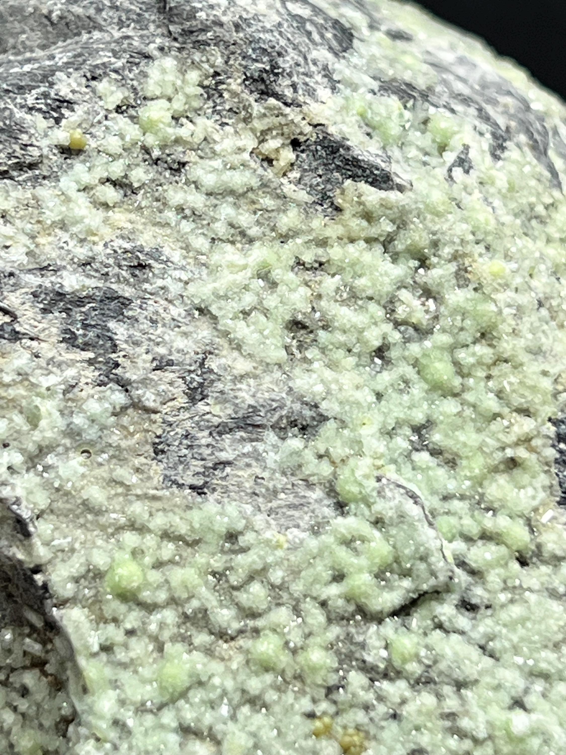 Green Wavellite Specimen: Botryoidal Mineral Cluster