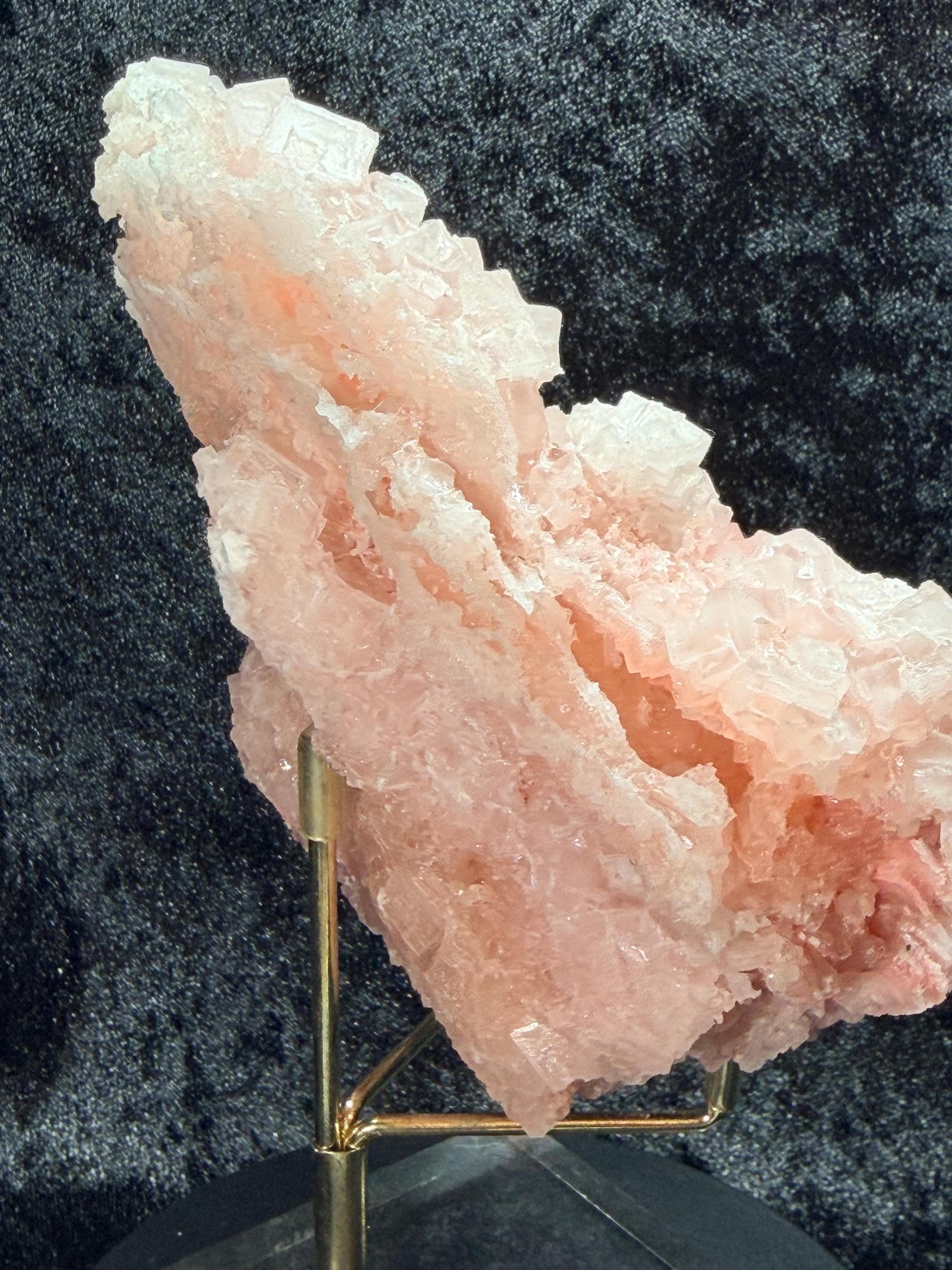 Pink Halite from Owen’s lake, Olancha Ca.