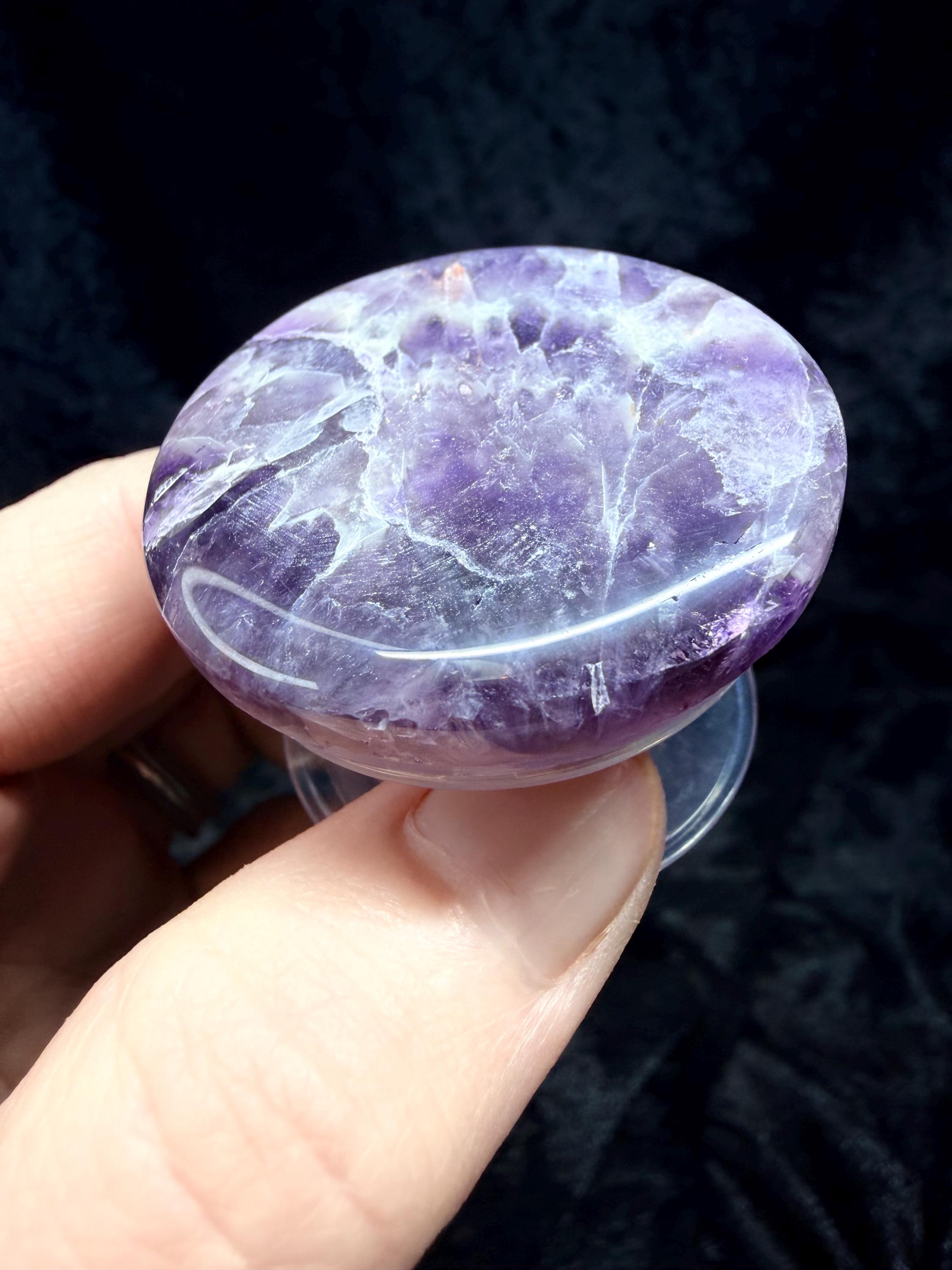 Dream Amethyst/Chevron pop socket