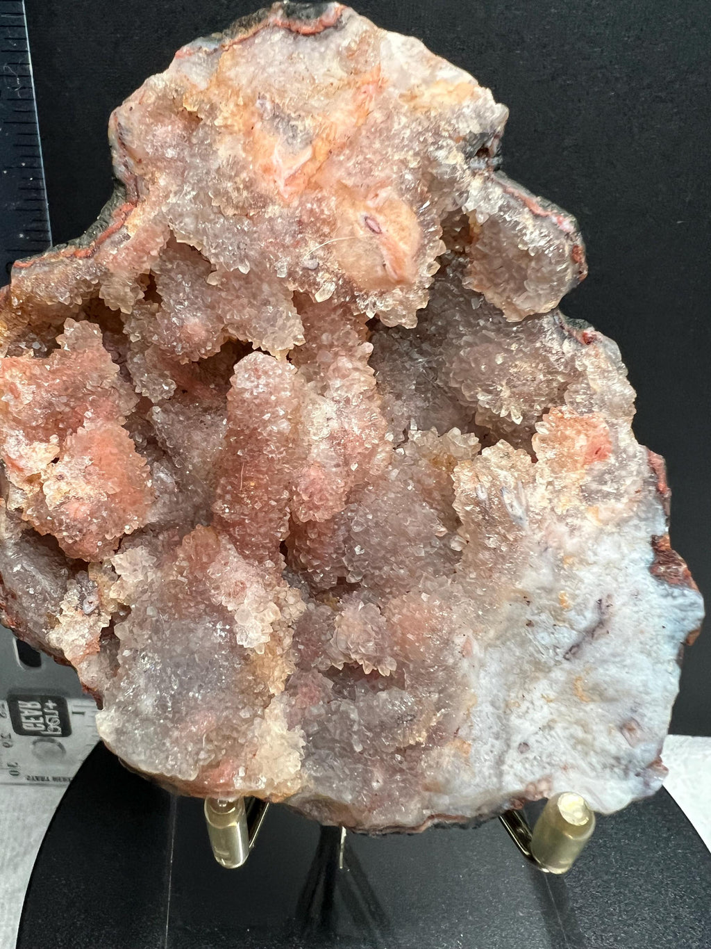 Pink Amethyst geode