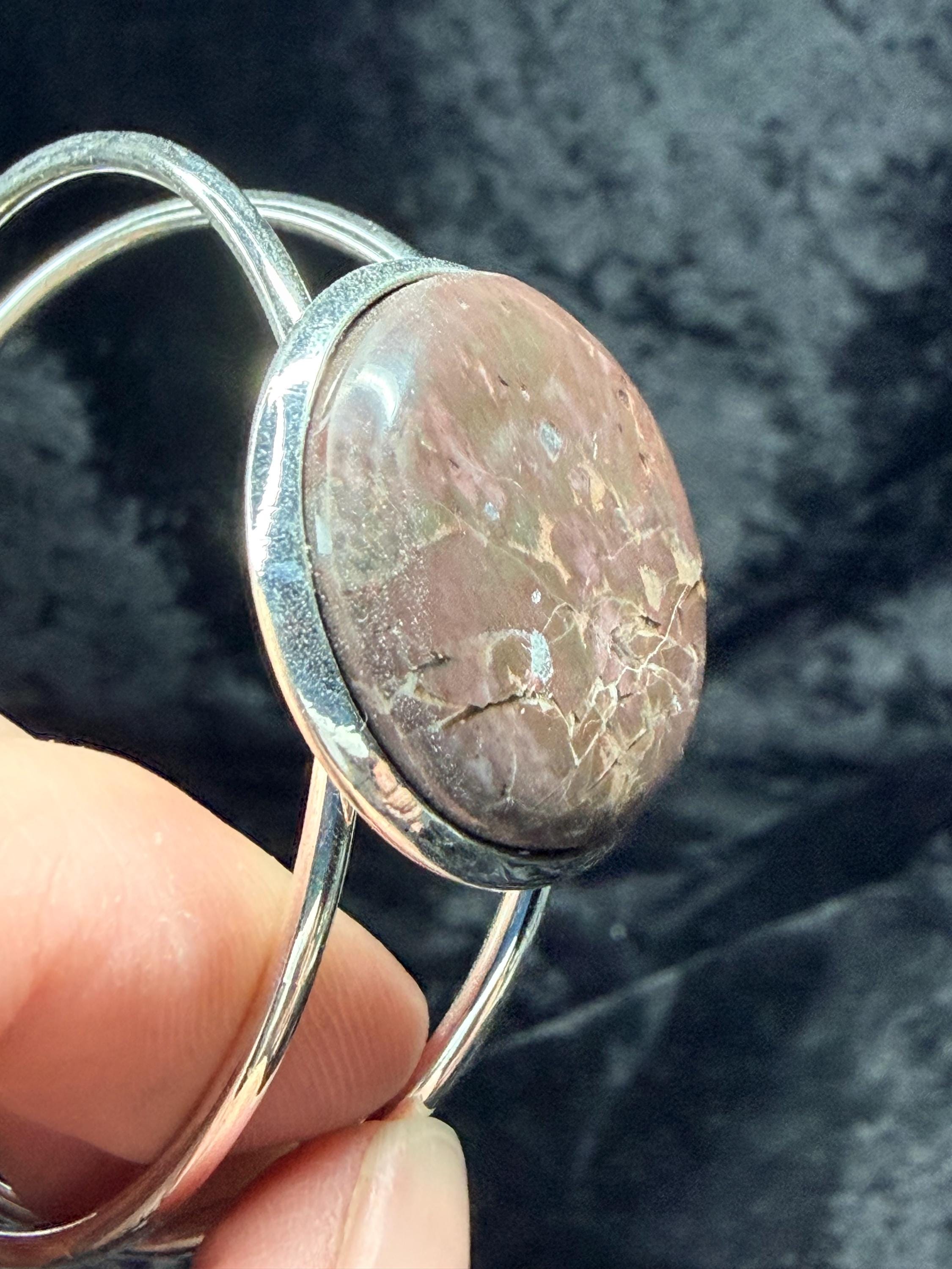 Purple Jade Bracelet