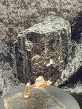 Terminated Black Tourmaline with quartz from Brazil