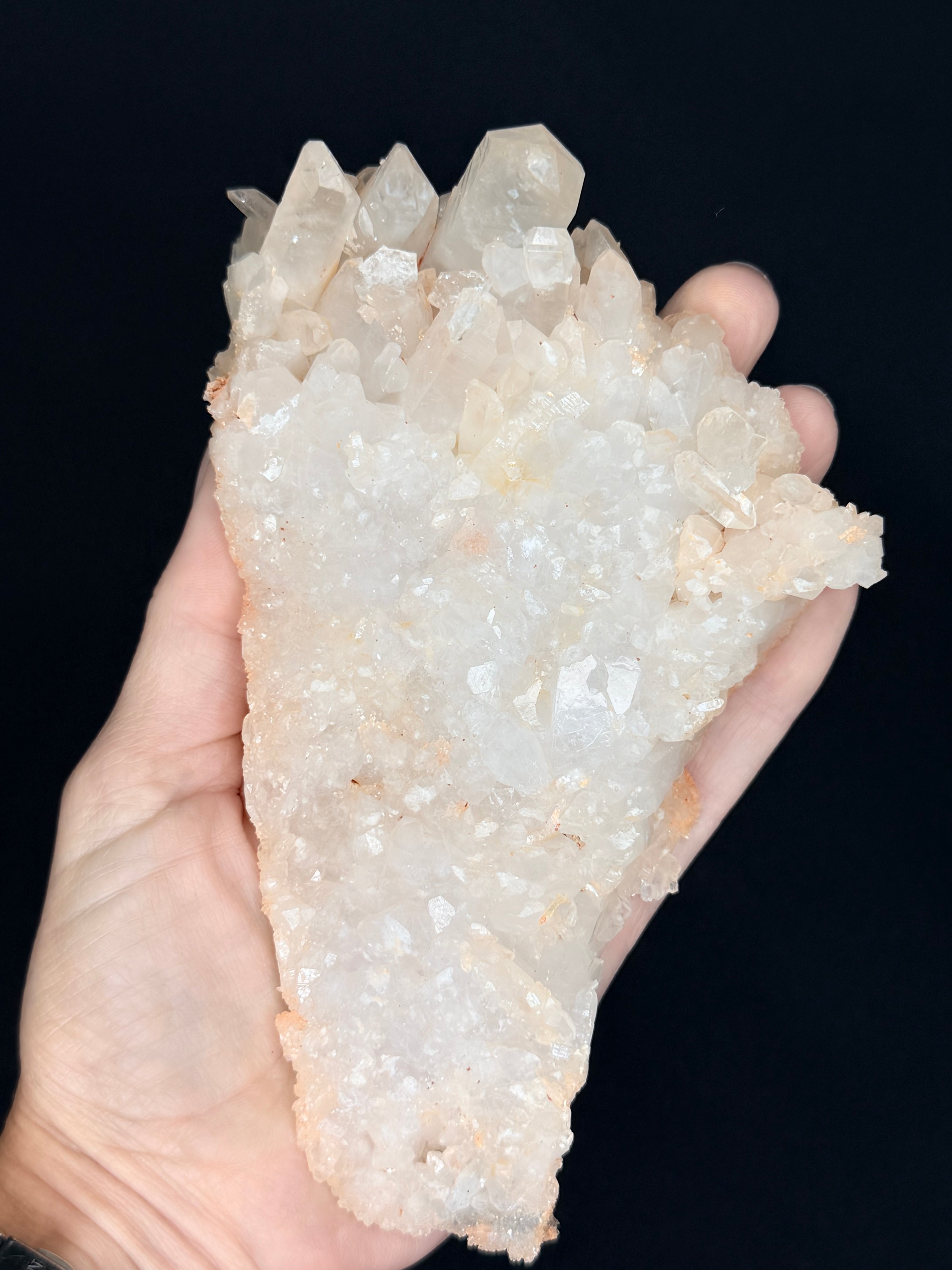 Double sided quartz plate