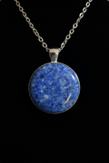 Uv reactive Sodalite necklace