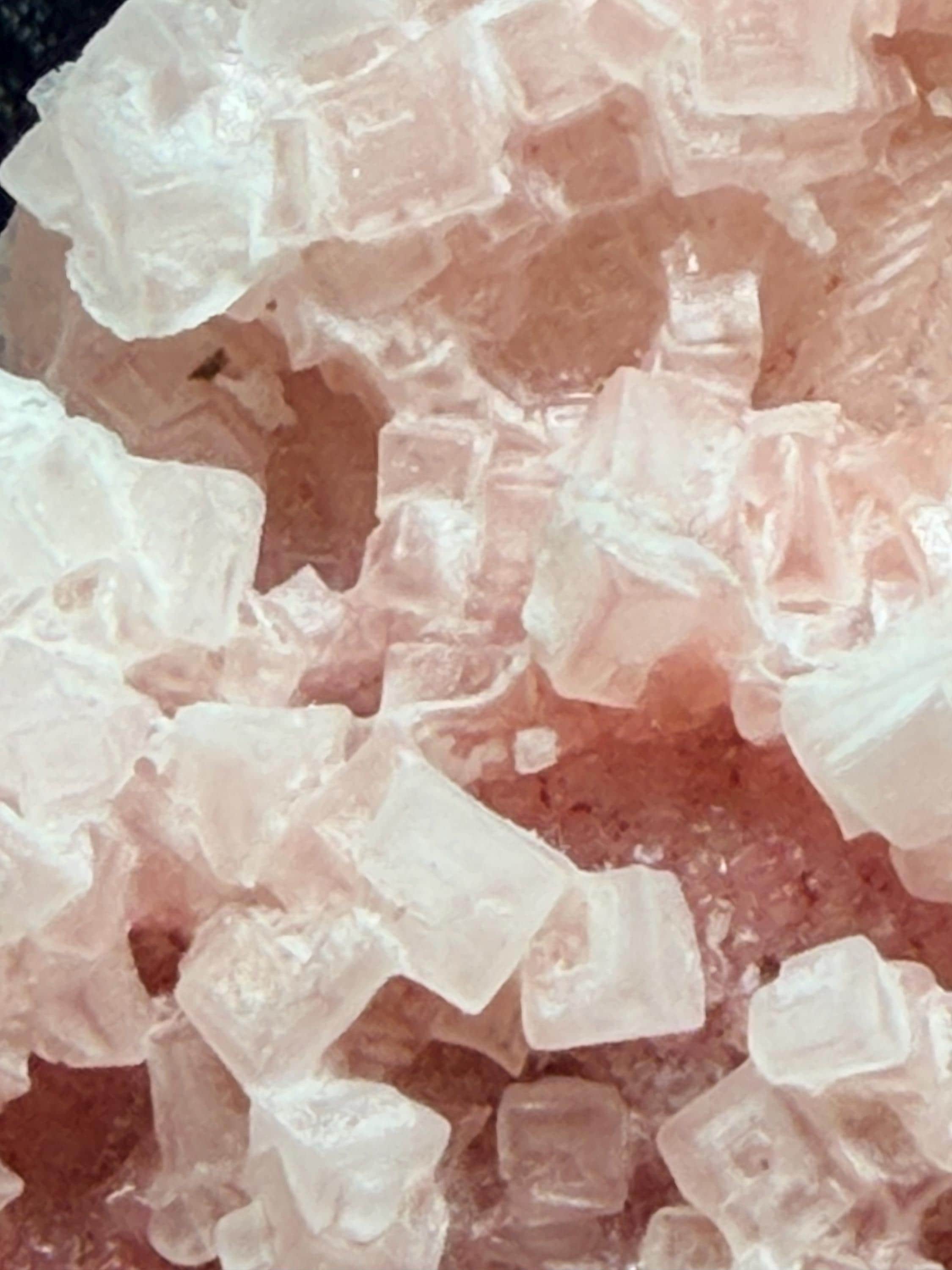 Pink Halite from Owen’s lake, Olancha Ca.