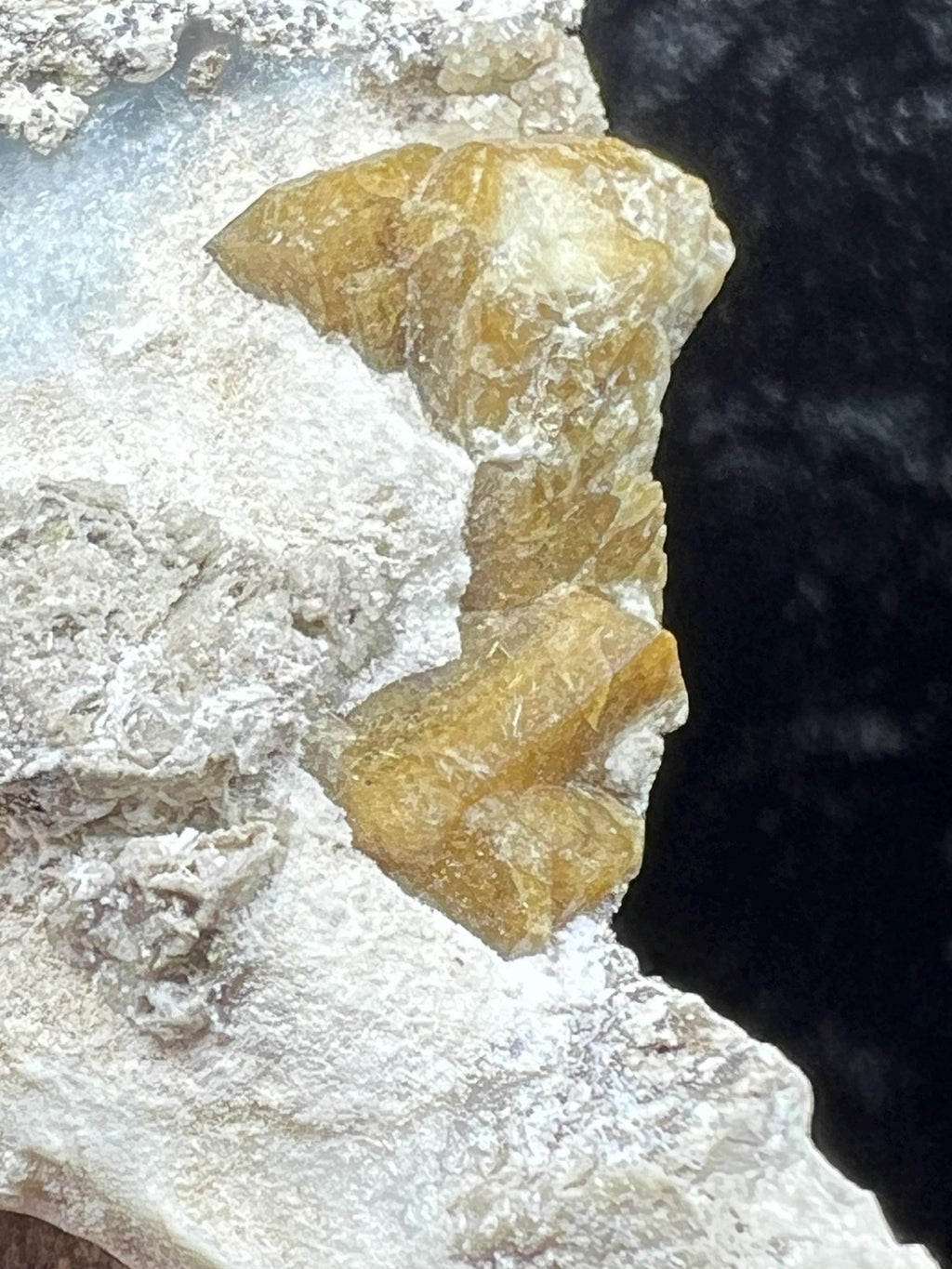 Vesuvianite Mineral Specimen, Yellow Idocrase Crystal