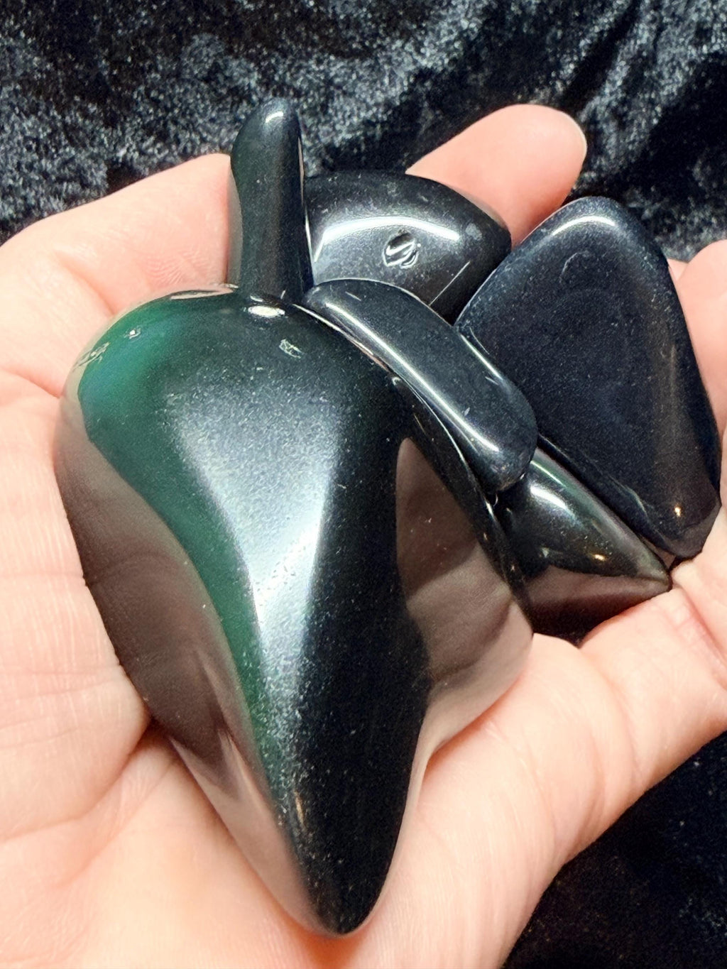 Tumbled Rainbow Obsidian - Polished Volcanic Gemstone