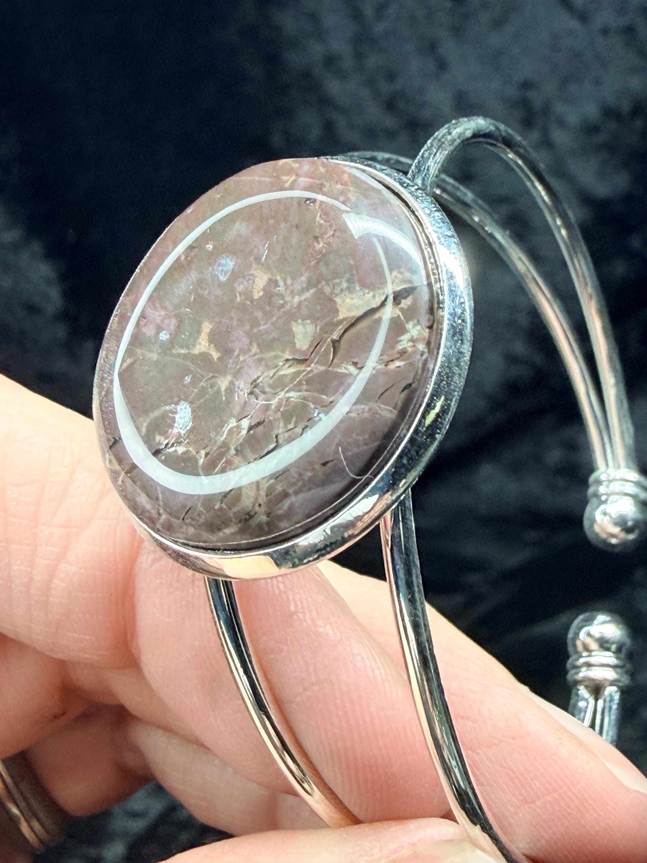 Purple Jade Bracelet