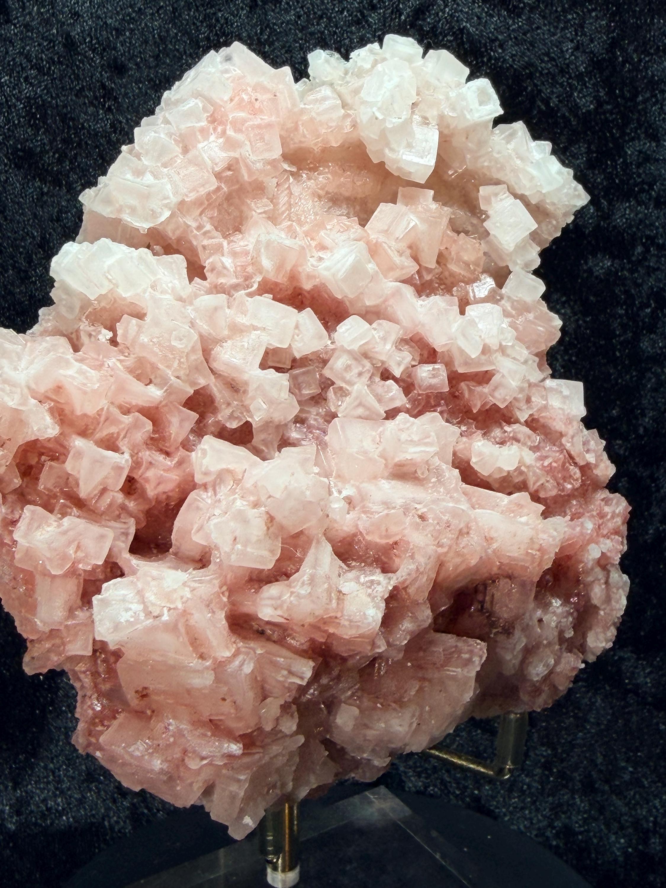 Pink Halite from Owen’s lake, Olancha Ca.