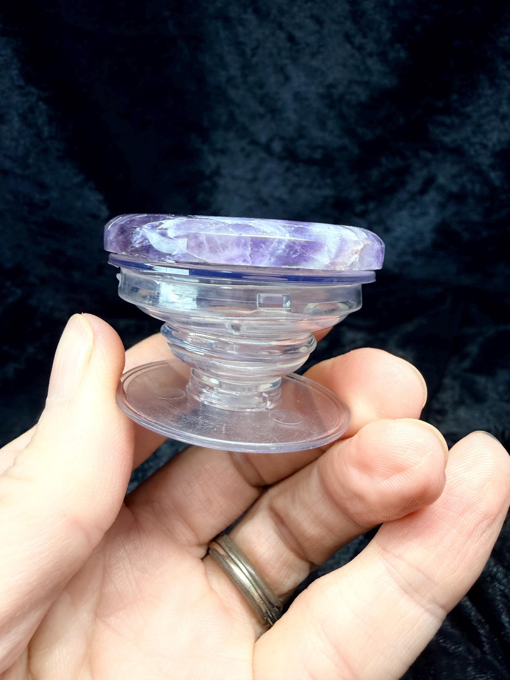 Dream Amethyst/Chevron pop socket