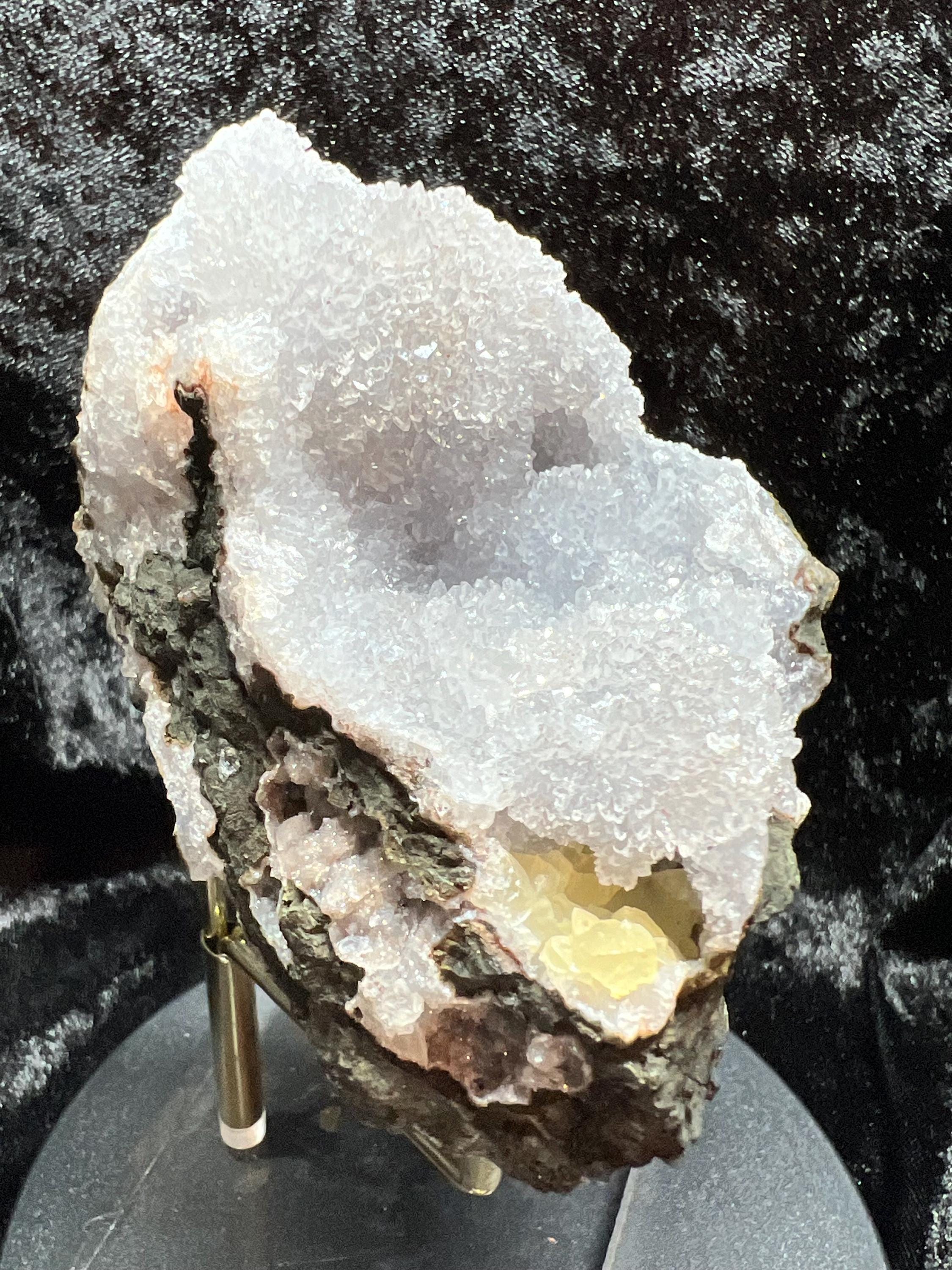 Light purple Berber Amethyst from Morocco.