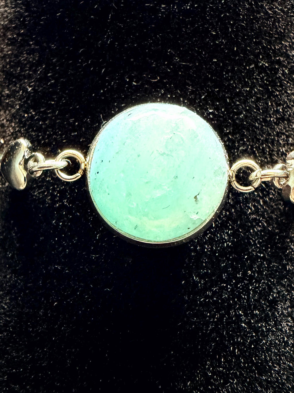Green Aventurine heart bracelet