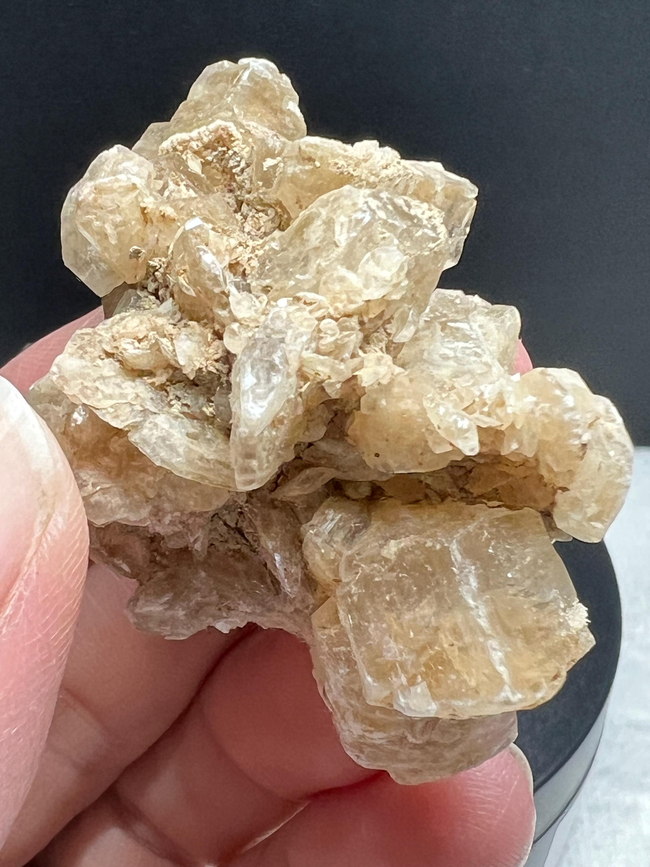 Calcite crystal clusters