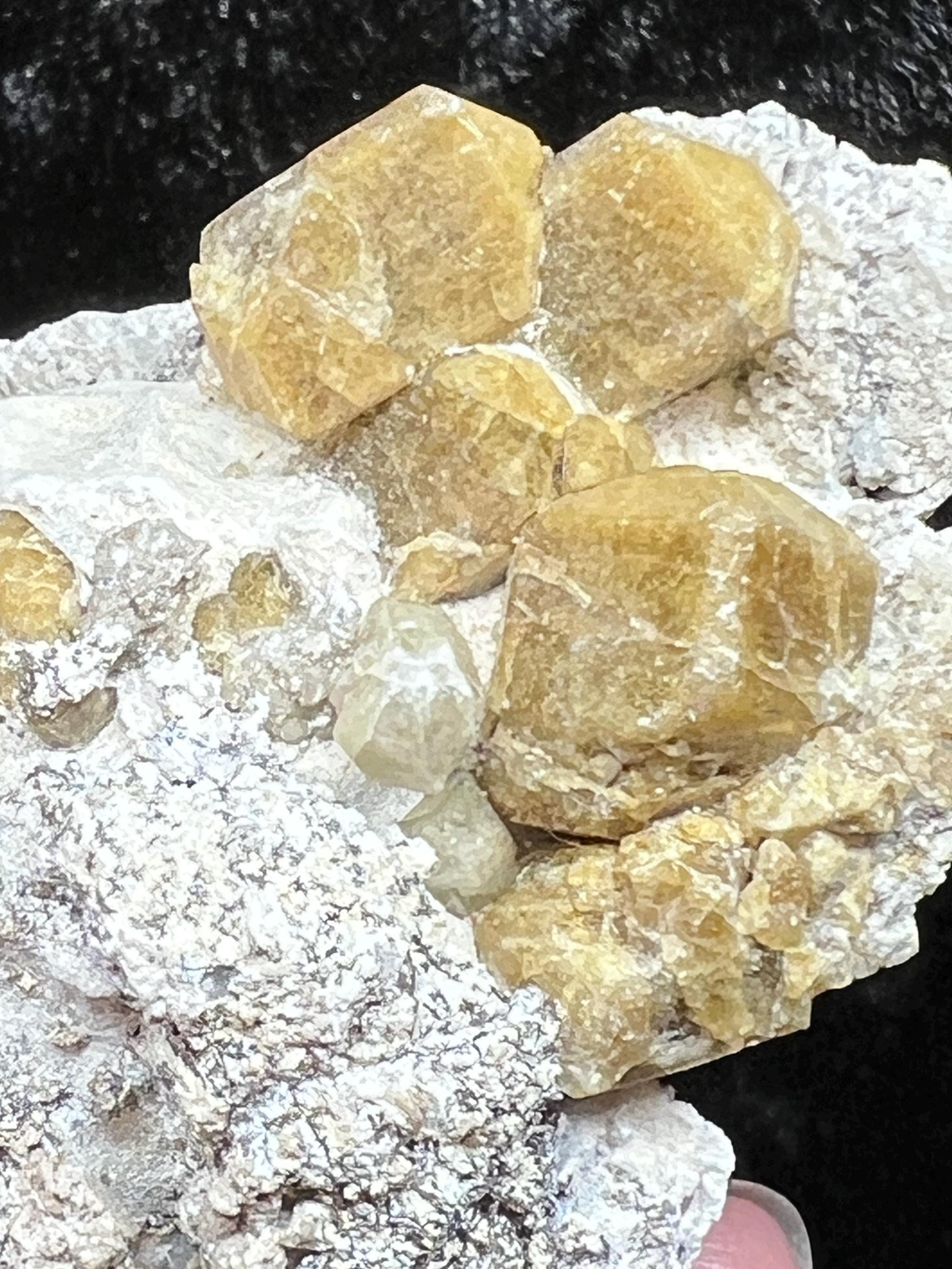 Vesuvianite Mineral Specimen, Yellow Idocrase Crystal