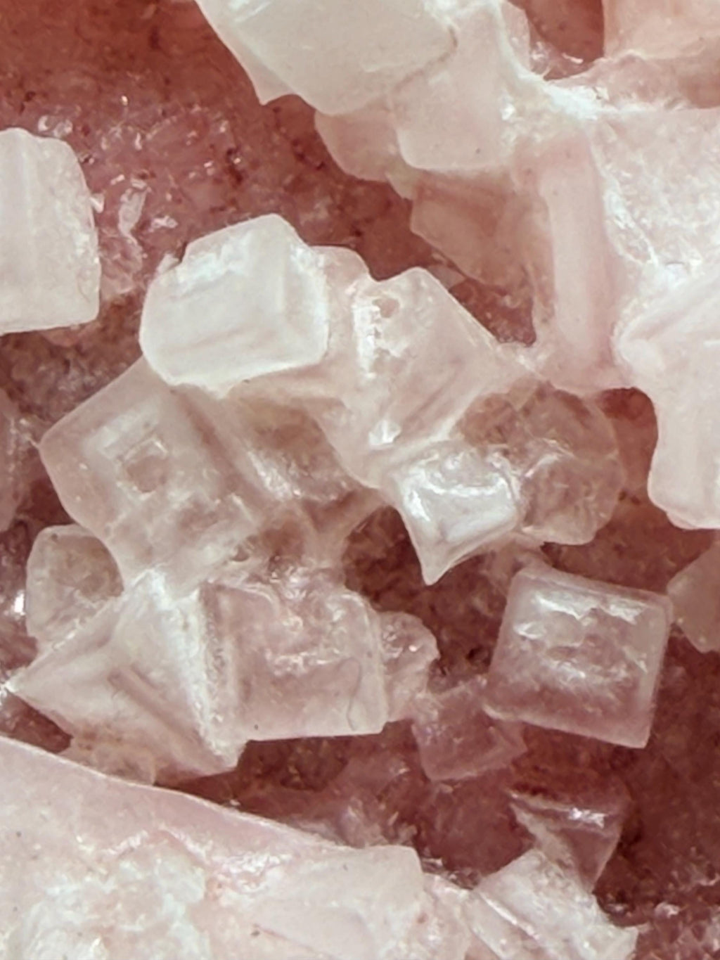 Pink Halite from Owen’s lake, Olancha Ca.